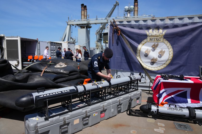 Britain's navy prepares to clear mines in the Strait of Hormuz while ...