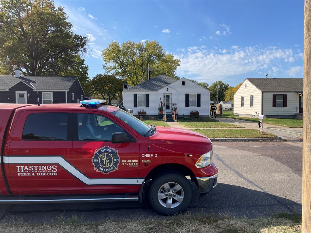Firefighters extinguish house fire in Hastings, residents forced to ...