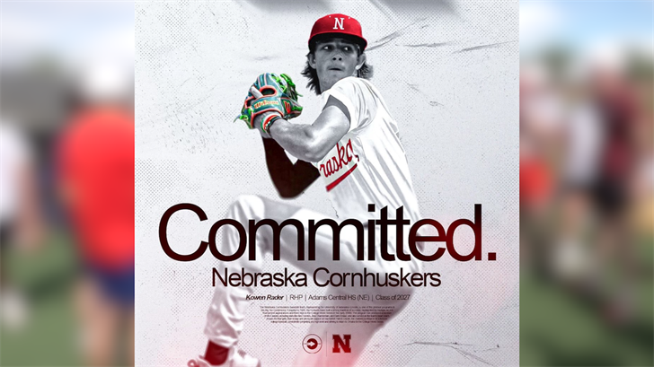 Adams Central's Kowen Rader commits to Nebraska Baseball