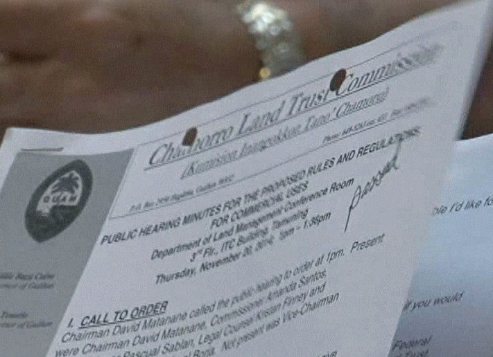 Governor, Speaker remain at odds over CHamoru Land Trust nominee