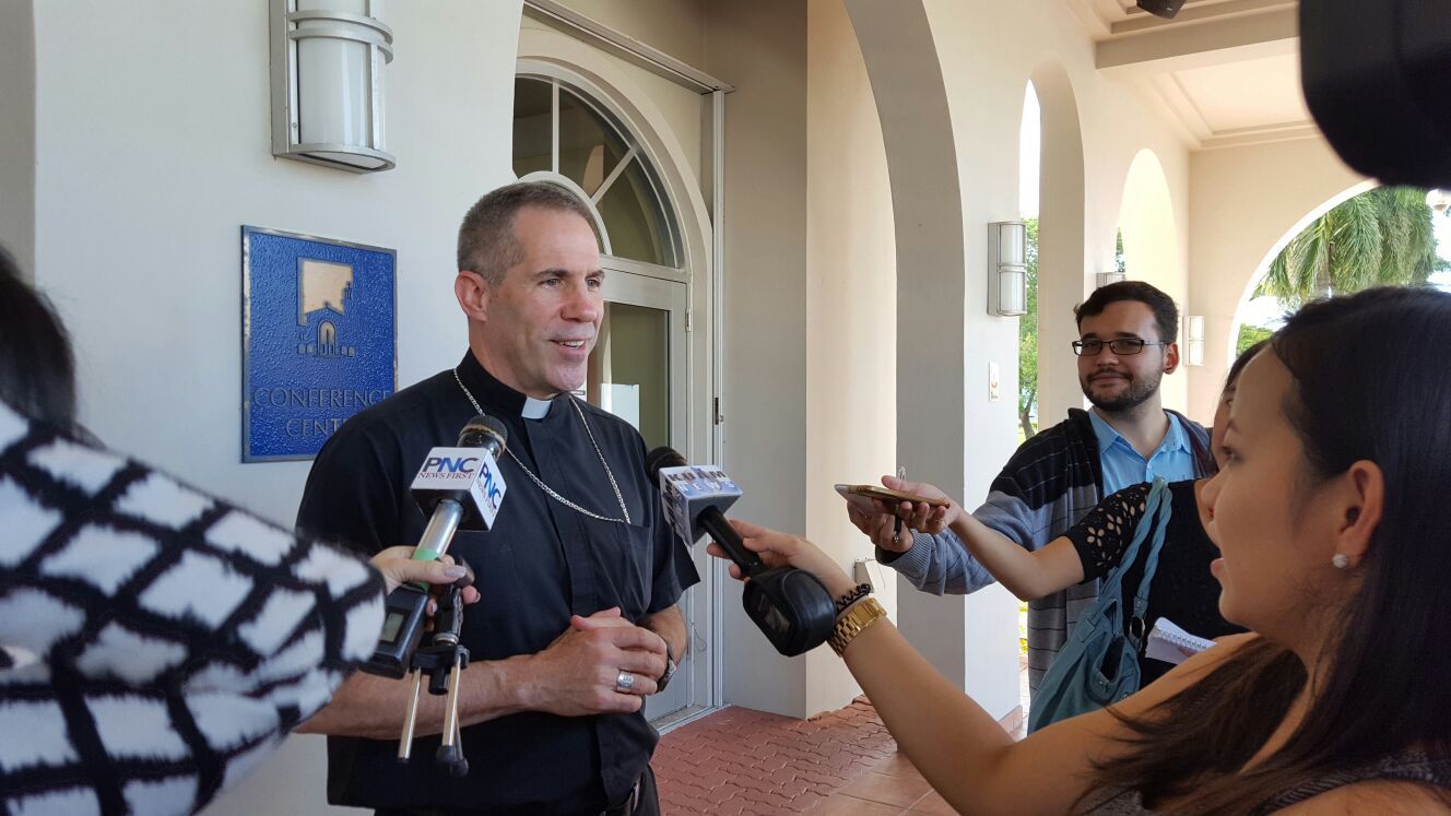 Archbishop Byrnes gets right to work