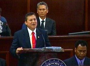 Calvo delivers first State of the Island