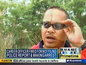 Cop fired for unsatisfactory performance, not filing report