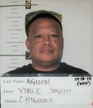 Vince Joseph Aguon allegedly beat, strangled and threatened to kill woman