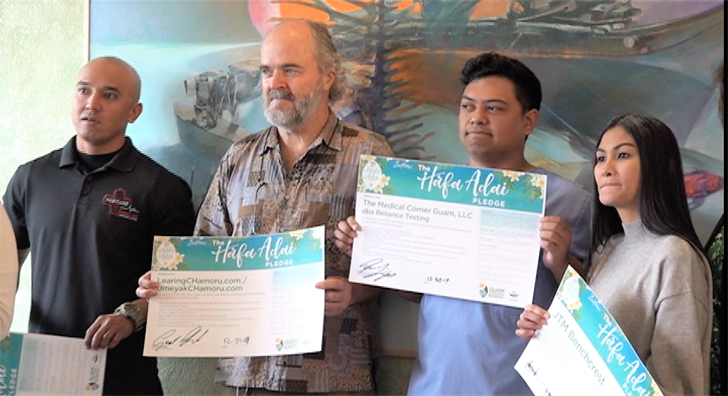 Businesses proud to take the Hafa Adai Pledge