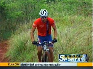 Cyclist Derek Horton hits the road in London