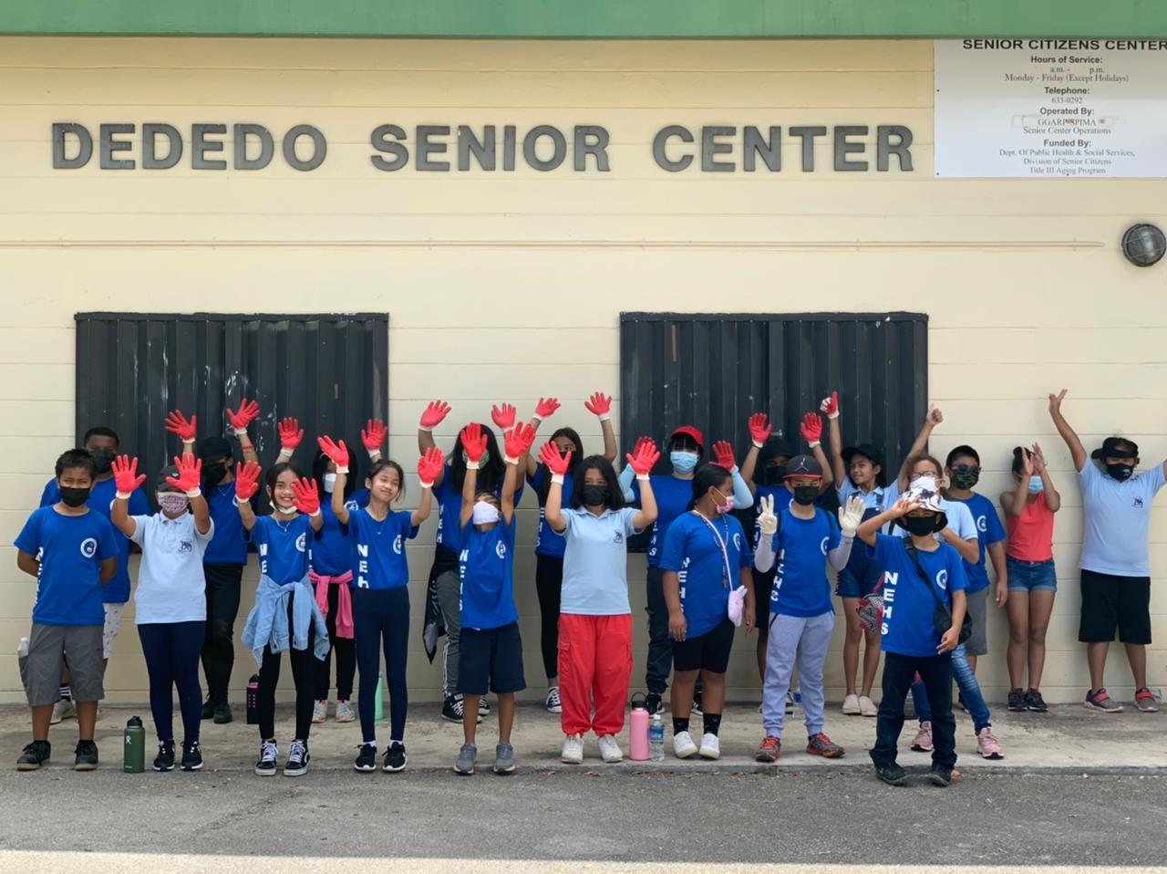 Giving Every Tuesday: J.M. Guerrero Elementary's National Elementary Honor Society