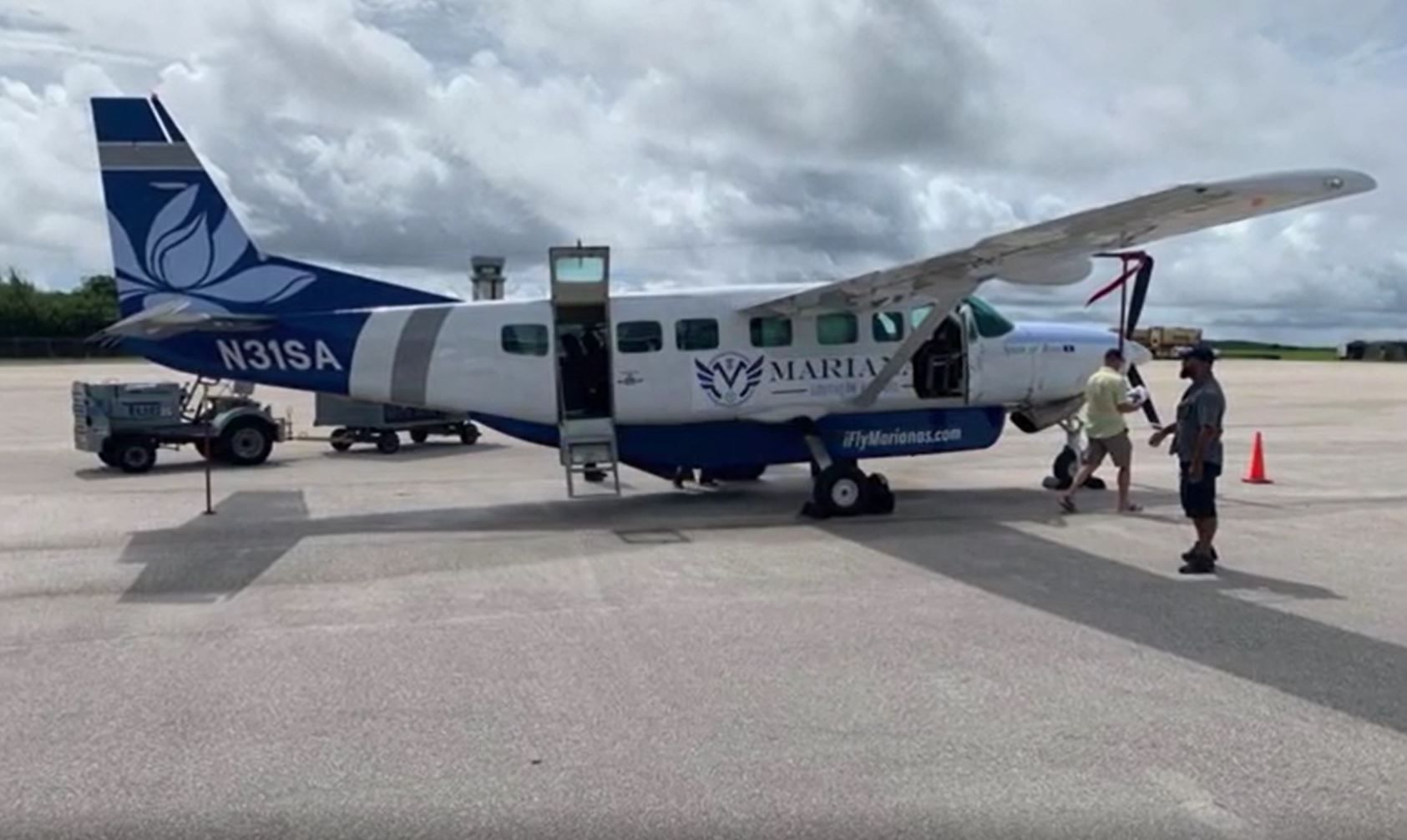 Marianas Southern Airways details between islands