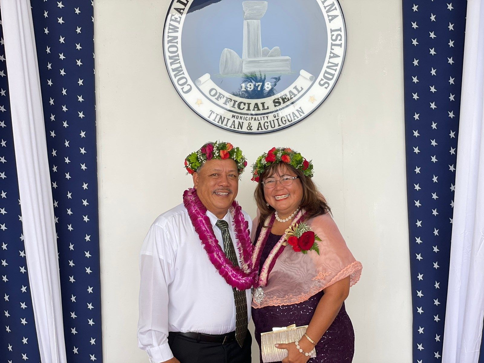 Edwin Aldan sworn-in for second term as Tinian mayor