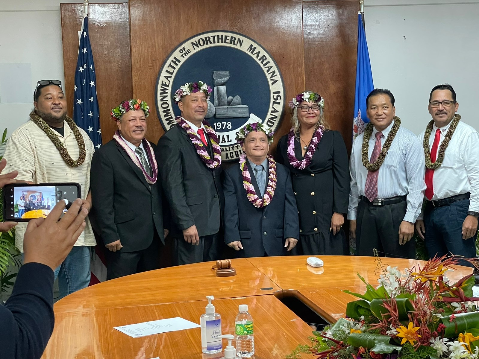 Perry Inos Tinian Municipal Council elects leadership - KUAM