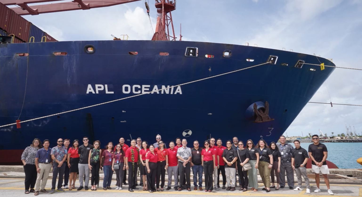 Vessel blessing held for APL Oceania