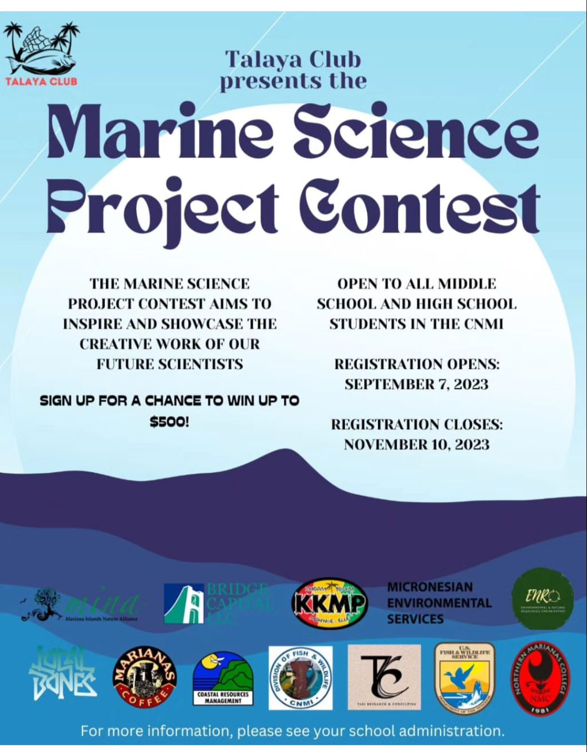 Marine Science Project Contest - KUAM