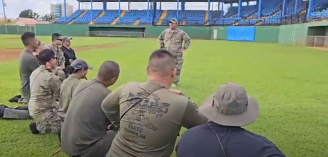 Weeklong tactical tracker training held for officers