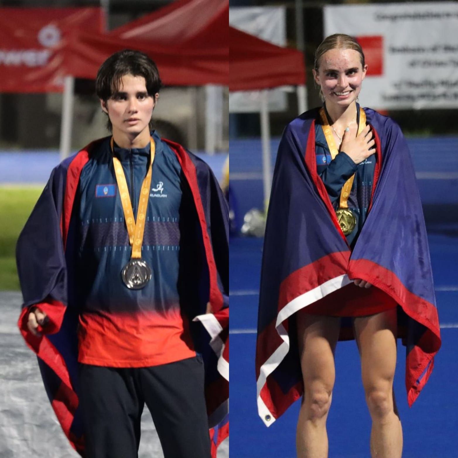 Track standouts Jordan Baden & Hugh Kent selected to carry Guam's flag at closing ceremonies