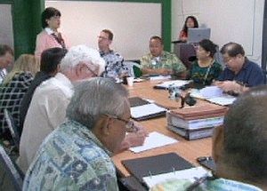 Blue Ribbon Commission tours island prison