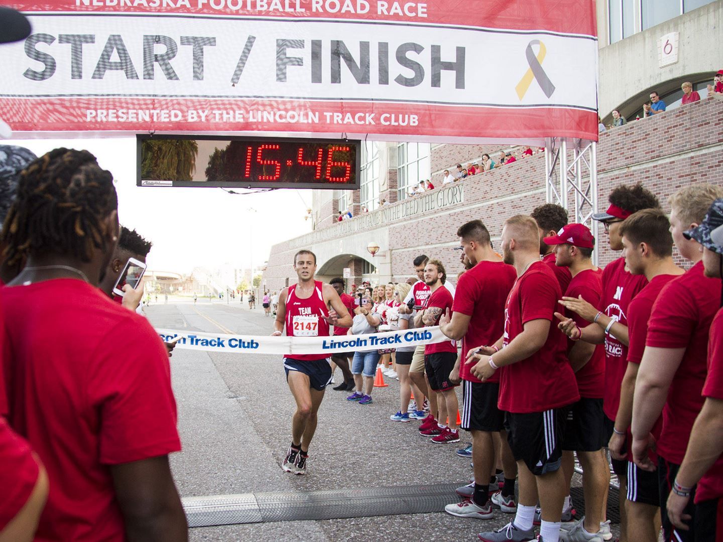 Husker Football Road Race Continues Tradition of Supporting Pediatric Brain Cancer Research