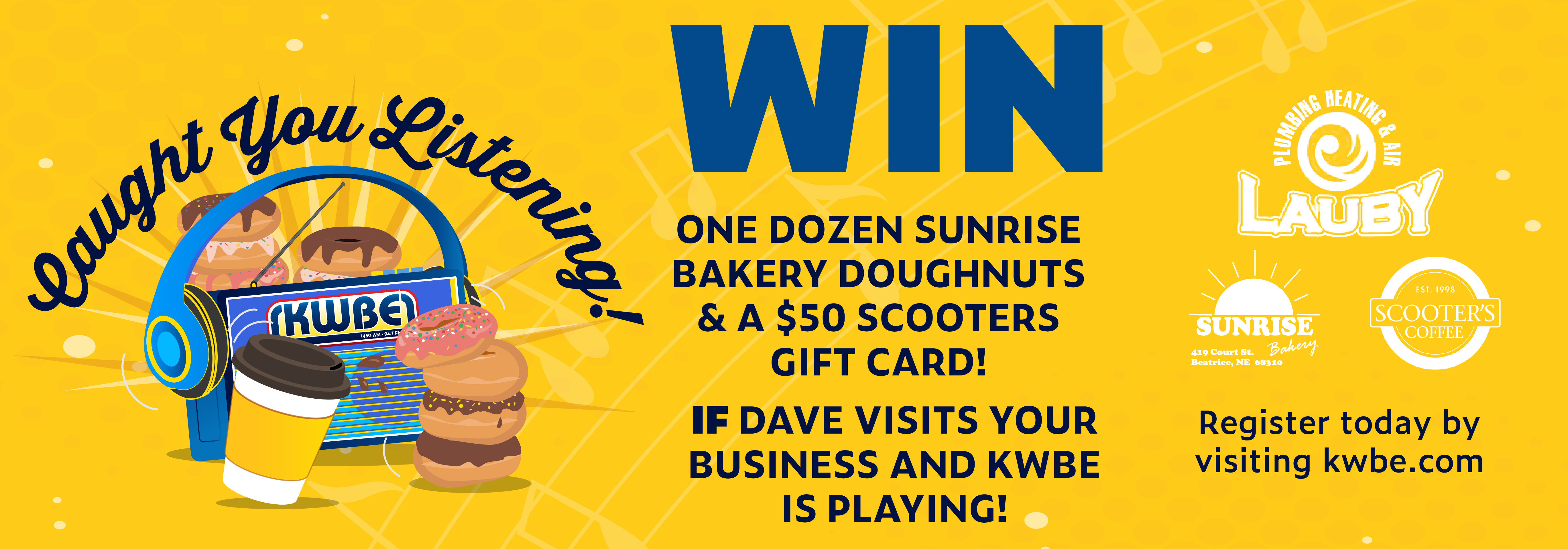 KWBE's Caught You Listening